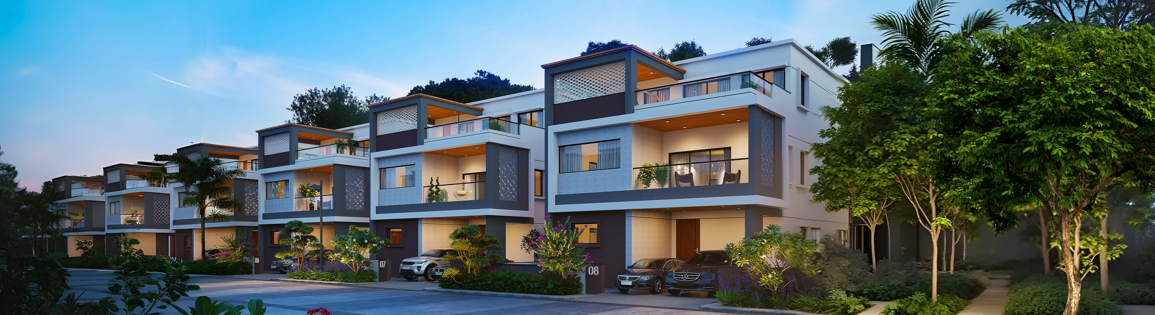 kshetra 4 & 5 BHK Premium Villas Project in Tukkuguda, Hyderabad